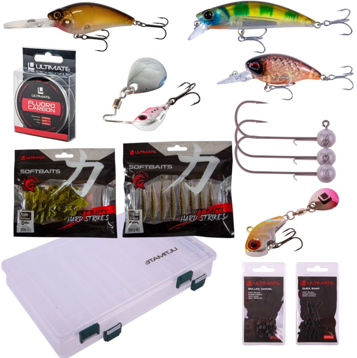 Ultimate Perch Kunstaas Kit - Kunstaas Set