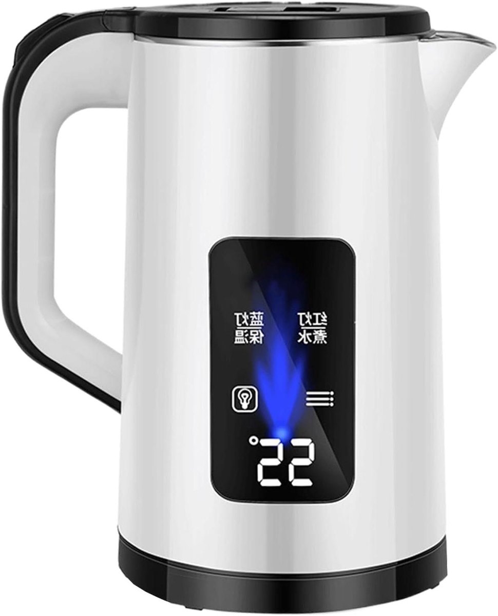 Elektrische Waterkoker - Snelkoker - Dranken Bereiden - Temperatuur Behoud - 3 Liter - Wit