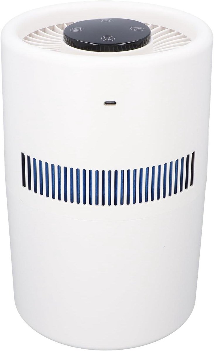 Desktop Luchtreiniger - Luchtbevochtiger - Schone Lucht - Dubbele Functionaliteit - 4L Tank - Wit