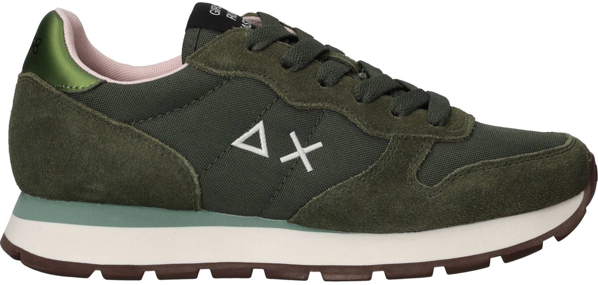 SUN68 Ally Solid Sneakers - Dames - Groen - Maat:39
