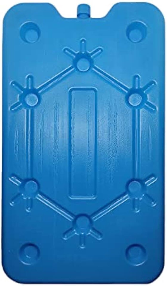 Koelopslag, 4 stuks 400 ml ijszakken voor containers en thermozakken in de kleur blauw, ijstabletten, ijszak voor zee, picknick, vakantie
