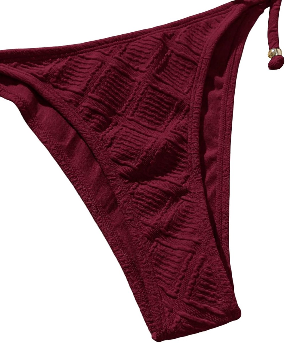 Triangle bikini dames set nekhouder badpak 2-delig badmode buikweg string strandmode zwemsuit vakantie outfit