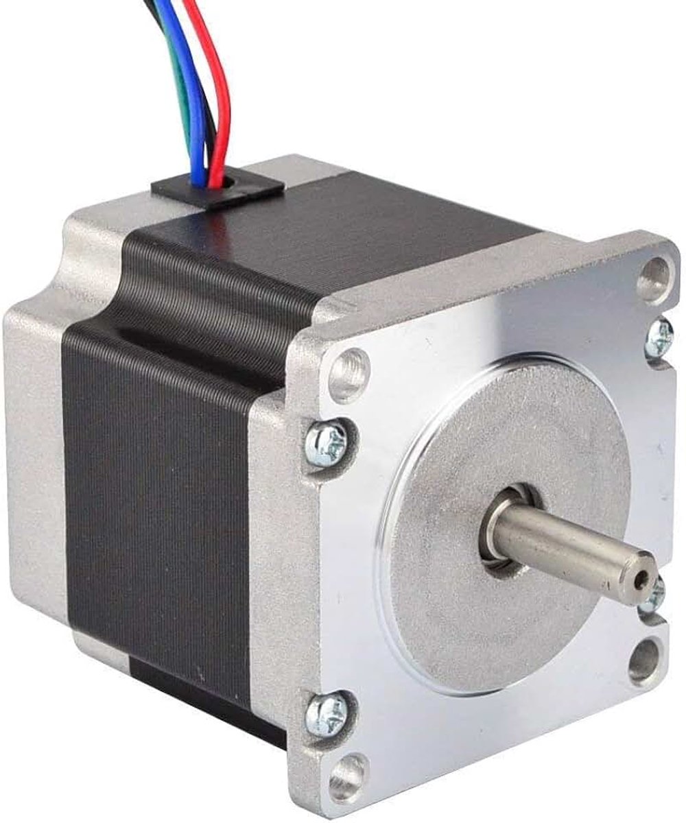 23 stappenmotor Bipolair 2.8A 1.26N.m Holding Torque 2-Phase 4-Wire 1.8 Deg 56mm Body voor 3D-printer of CNC-machine