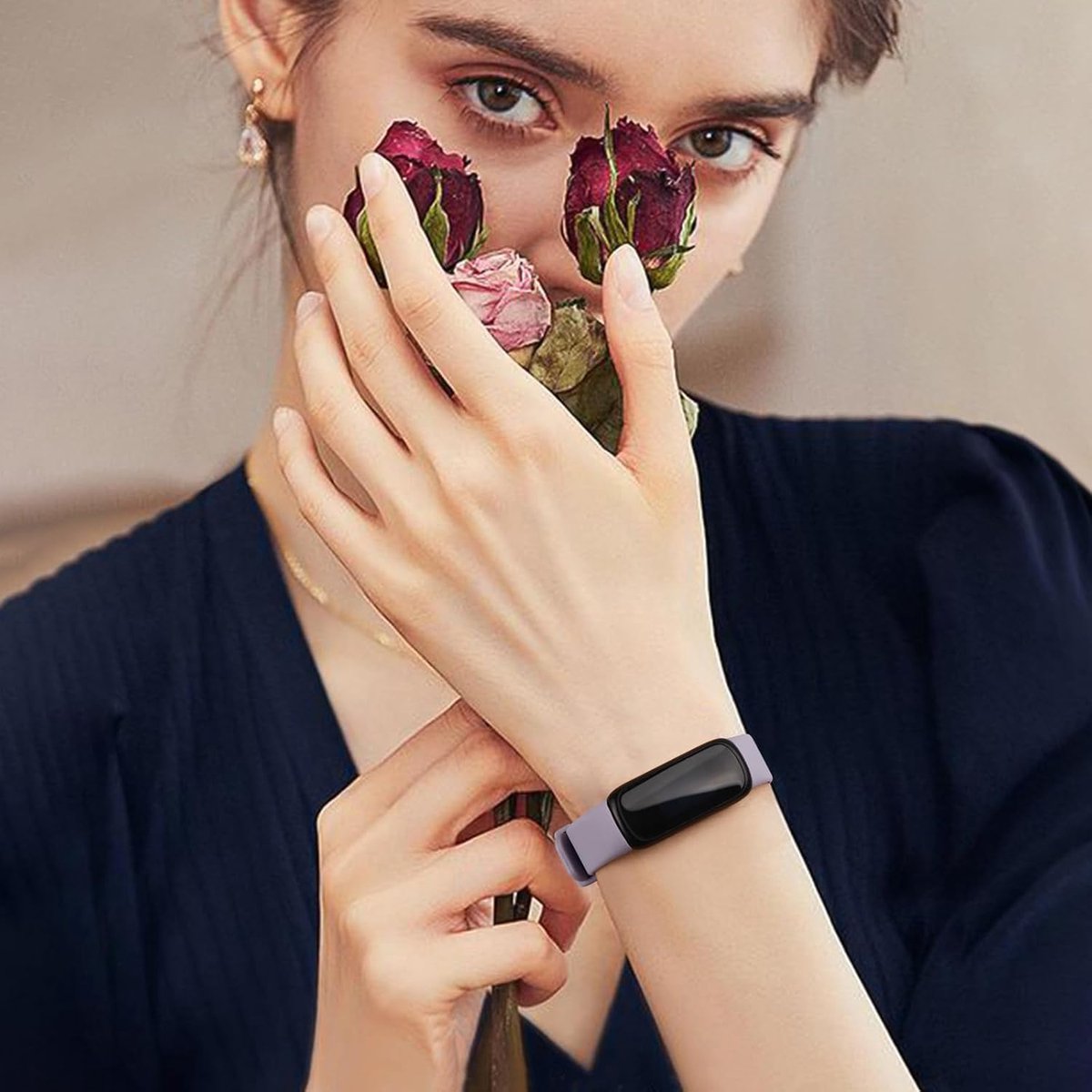 Vervangende Bandjes - Horlogebandjes Fitbit - Fitness Tracker - Zachte Siliconen - 10 Stuks - Assorti thumbnail 3