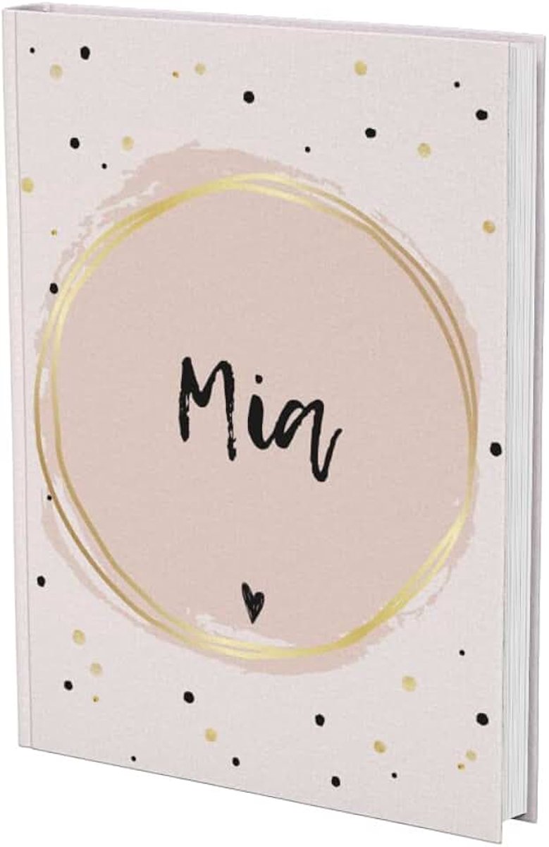 BEST- Namensbuch Mädchen: Buch personalisiert für Mia. Perfekt als Geschenk für Mütter, Kinder oder beste Freundinnen.