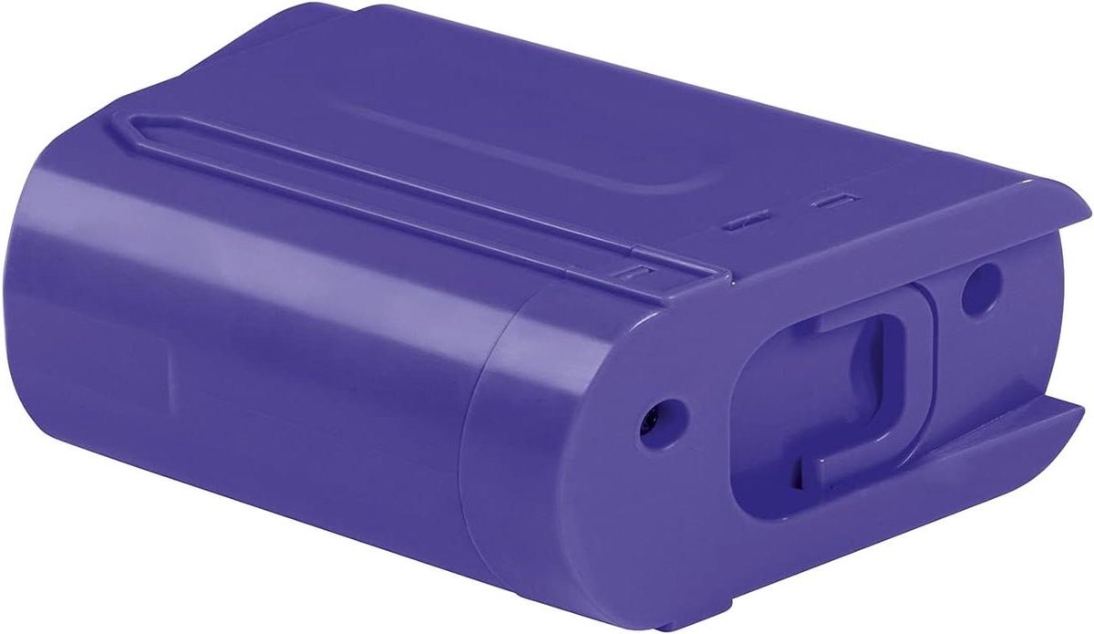 Reserveaccu Stofzuiger - Extra Batterij - Stofzuigen Zonder Onderbreking - Lange Batterijduur - 259 Volt - Lila/Zilver