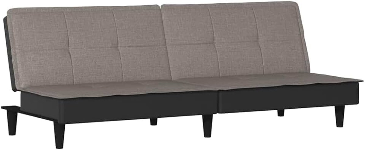 Taupe, stof, woonkamerbank, kantoorbank, slaapkamerbank, loungebank voor woonkamer, slaapkamer, logeerkamer