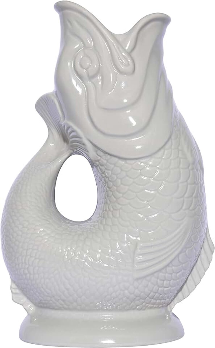 Gluckigluck, het origineel van de Engelse Guggle Jug, karaf, keramische kruik