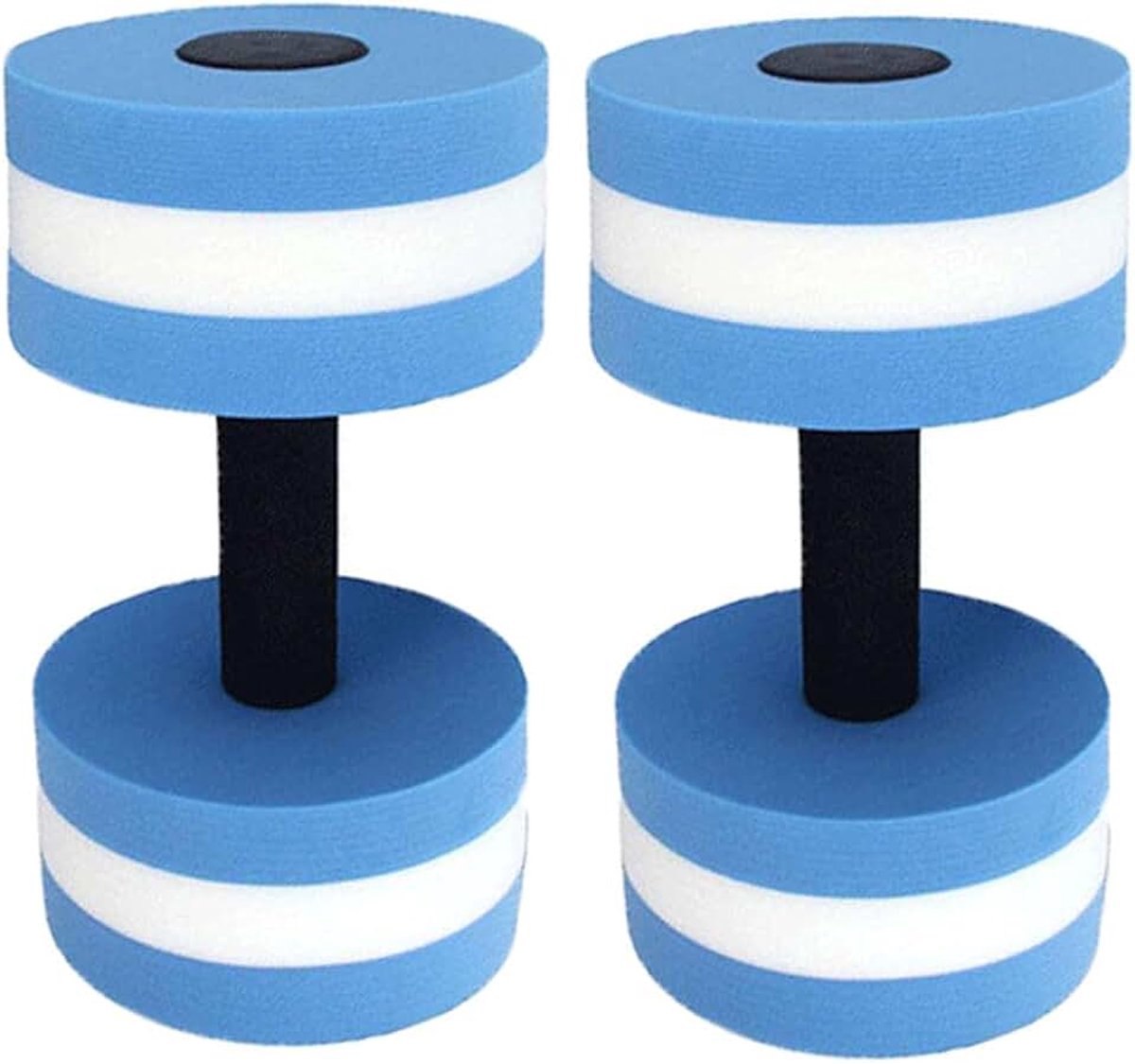 2 stuks, wateraerobics oefeningen, zwembad, weerstand, blauwe waterhalters, watergewichten voor zwembadoefeningen, set voor gewichtsverlies, lichtgewicht yoga, fitness tool