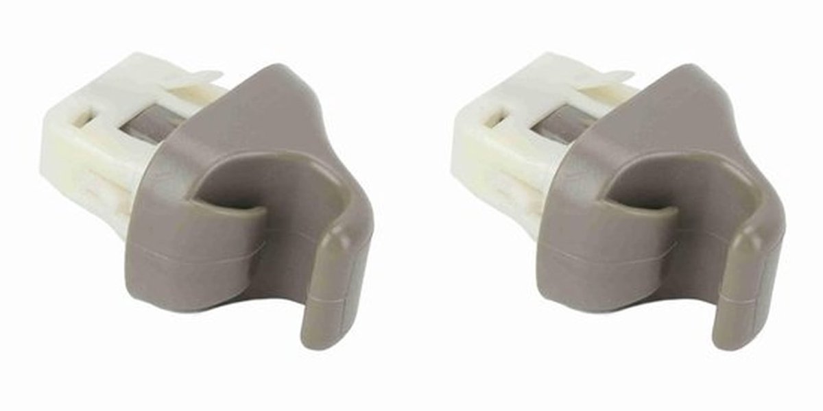 Zonneklepclip - 2 stuks vervangende zonnekap-haak - Voor 2008-2012 - Auto-accessoires - Handige bevestiging - Geschikt voor verschillende modellen