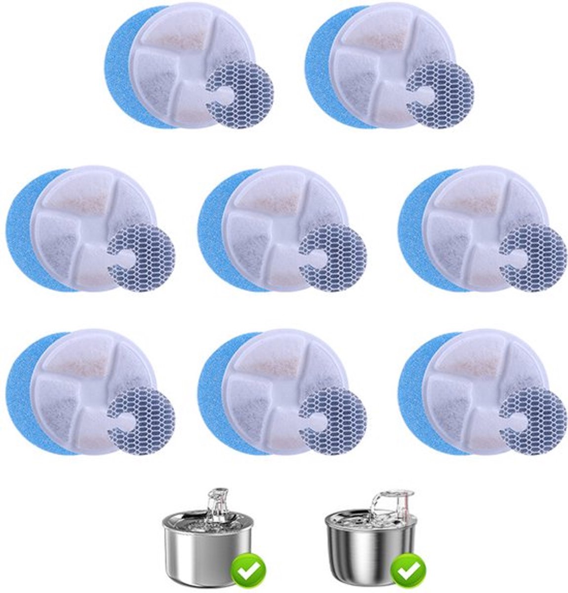 Kat filter voor waterdispenser filter voor actieve kool