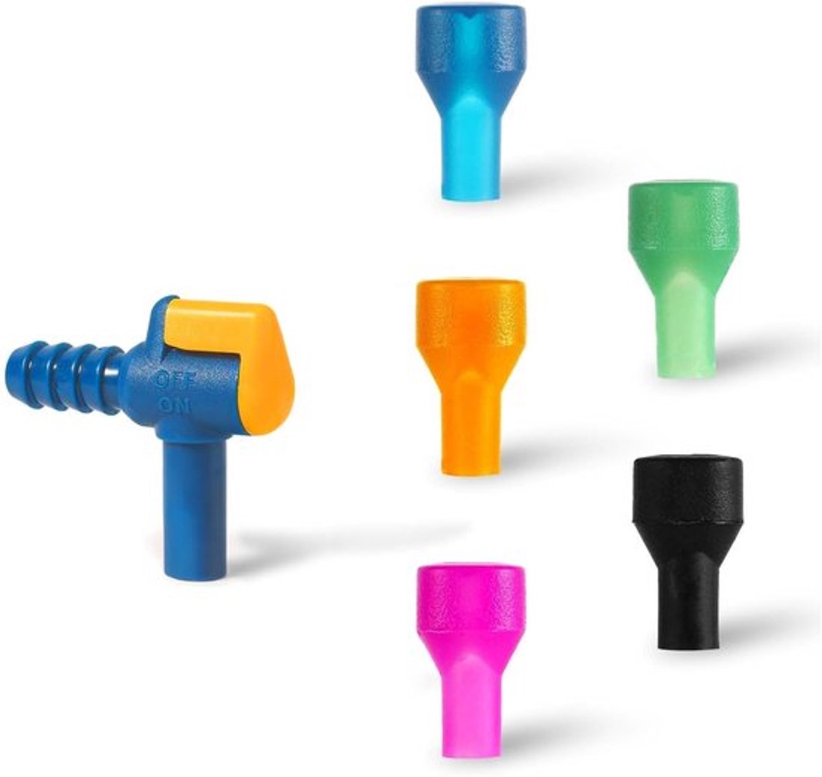 - Siliconen Mondstuk Set - Drinkrugzak Accessoires - Set van 6 Stuks - Voor Waterzakken - Perfect voor Hydratatie - Ideaal voor Sporters - ...