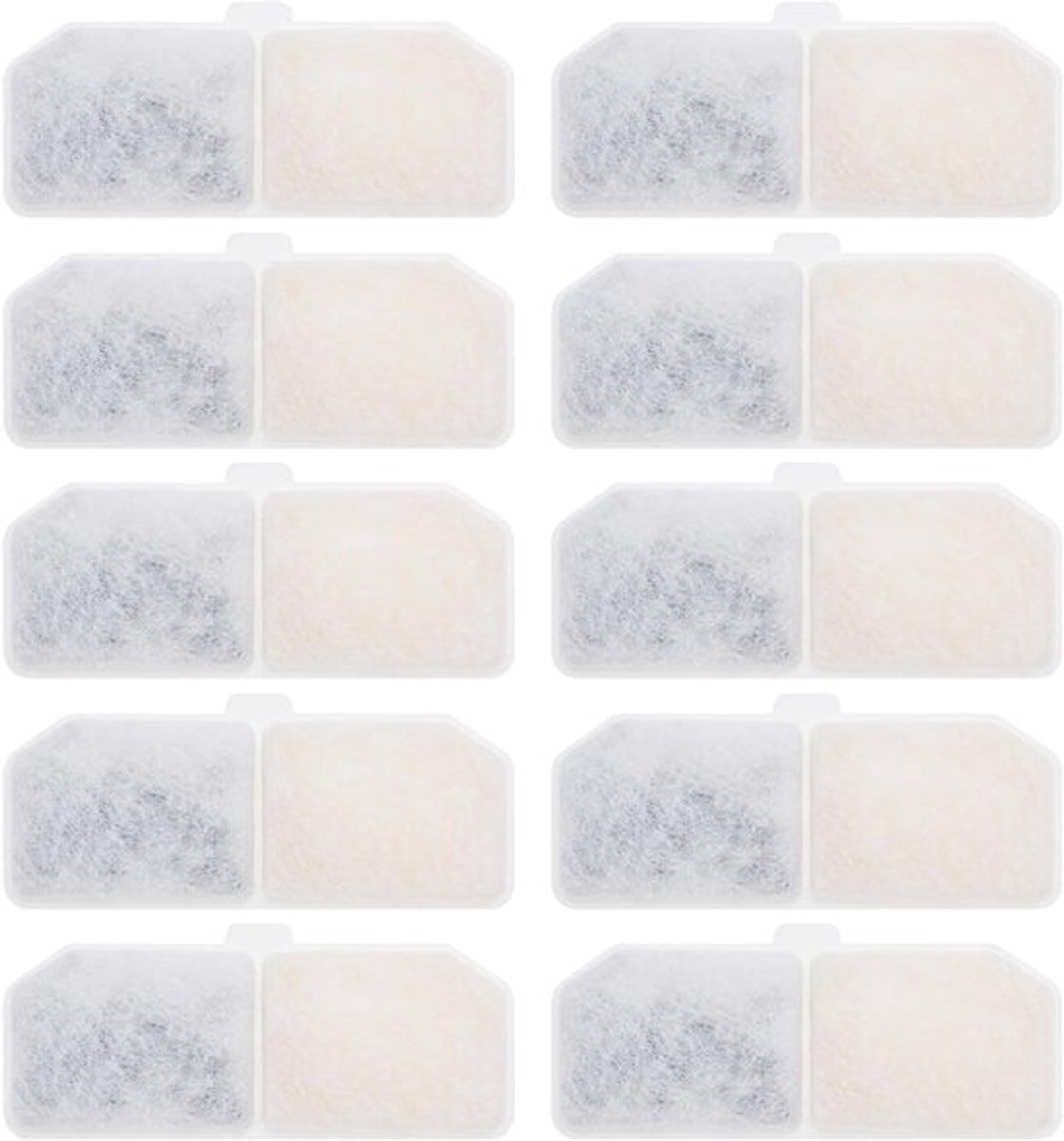 10 Waterfonteinfilters voor Katten en Huisdieren, Drinkbak met Voeding en Irrigatie voor Gezonde Hydratatie