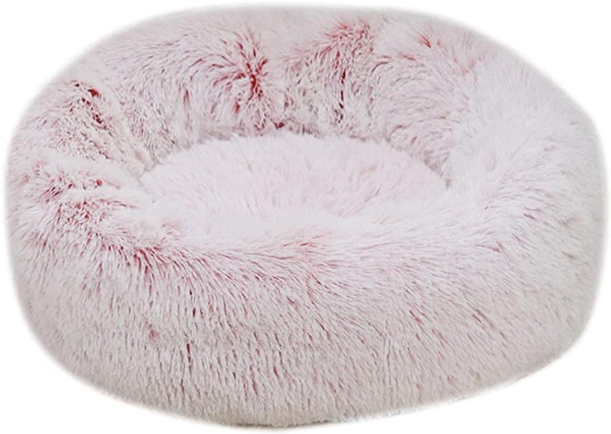 Ronde Huisdier Mand - Hondenbed Kattenmand - Comfortabel Rusten - Antislip Waterdichte Bodem - Maat L - Meerdere Kleuren