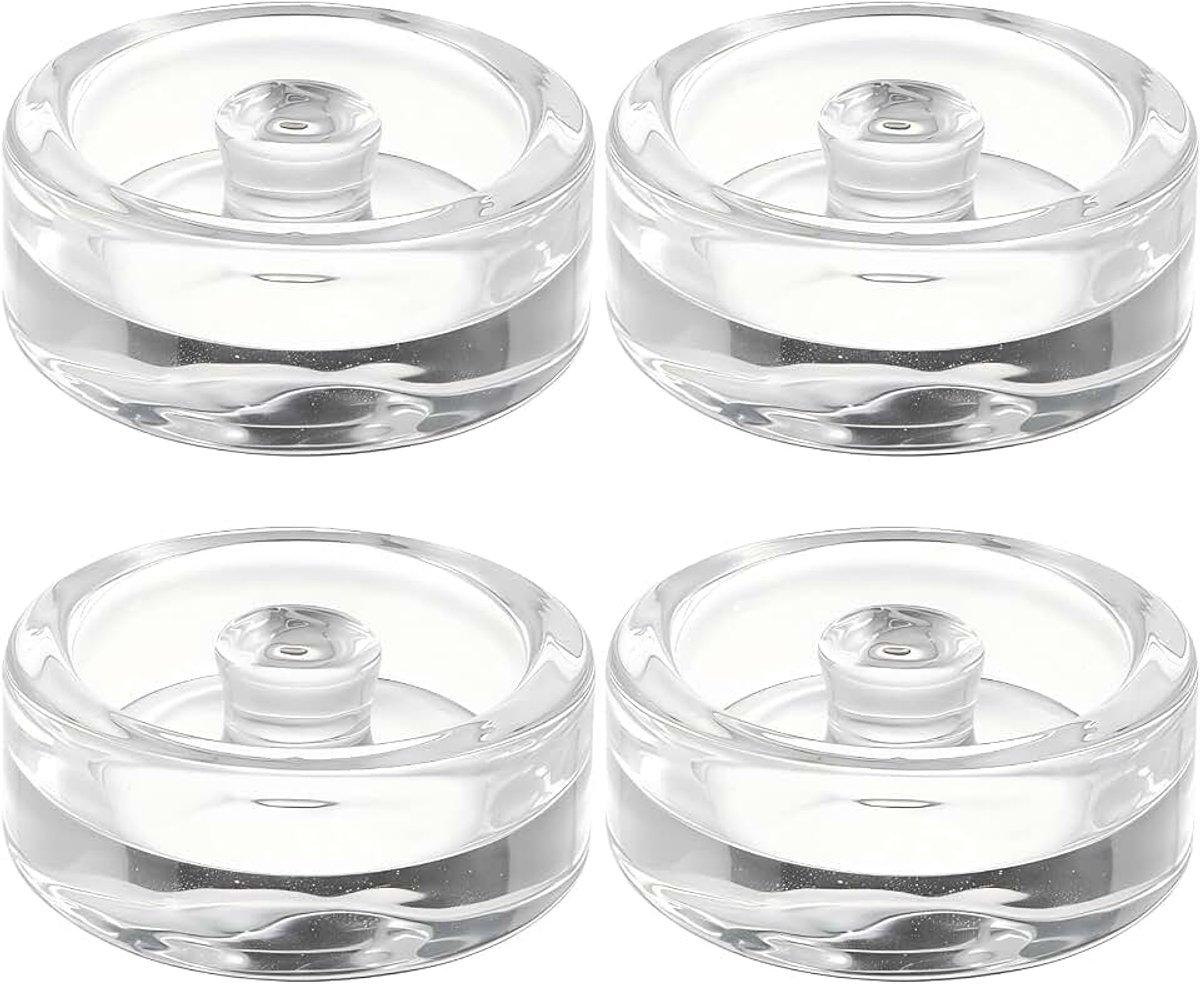 4 stuks fermenteergewichten van 7 cm, glazen gewichten voor het fermenteren van groenten in pekel, ideaal voor het fermenteren van zuurkool, kimchi, komkommers en andere gefermenteerde levensmiddelen