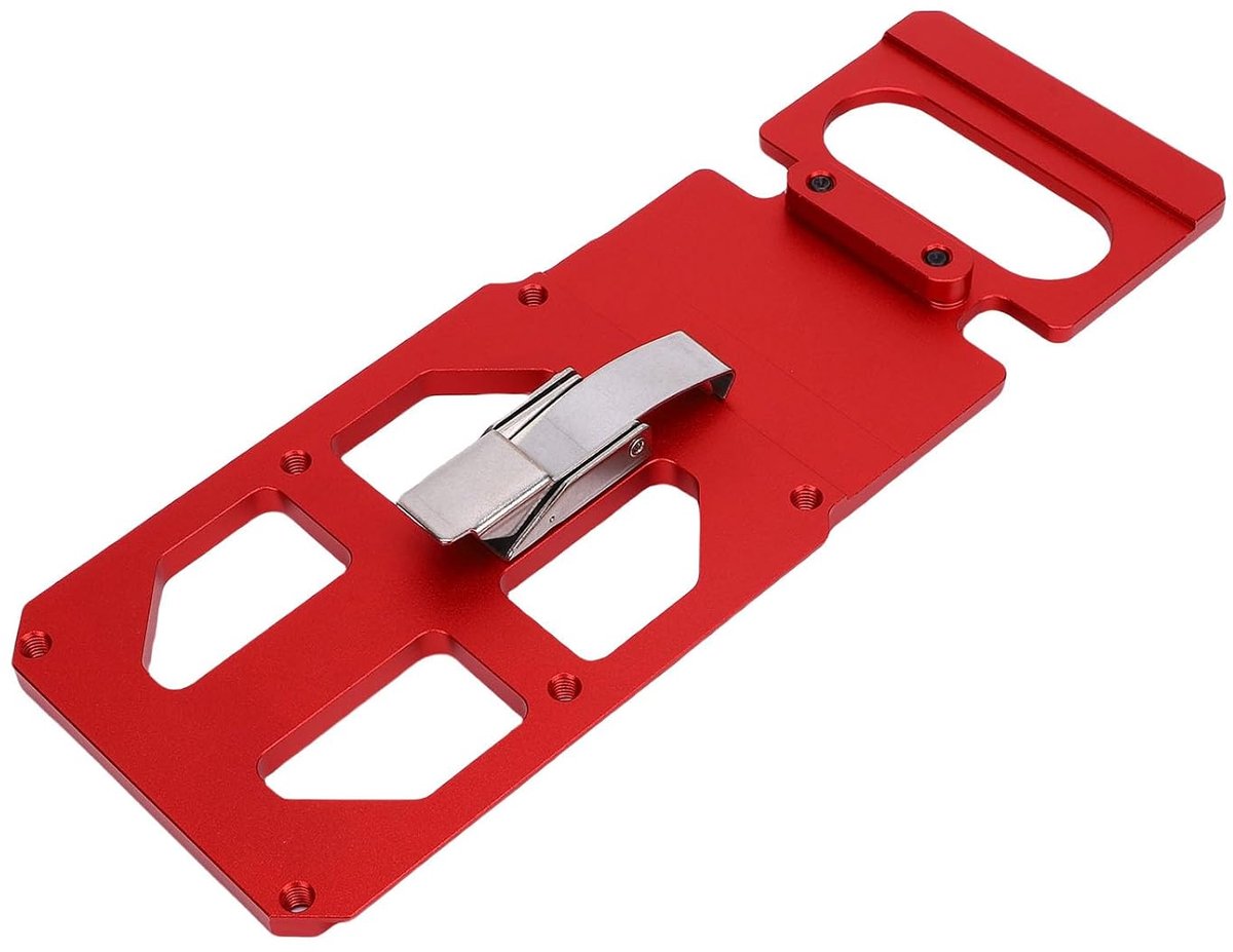 Baanzaag Vierkant, Aluminiumlegering 90 Graden Haaks Gereedschap voor TS55 TS75 Rail, Efficiënte Sneden van 90 Graden en Stabiele Werking