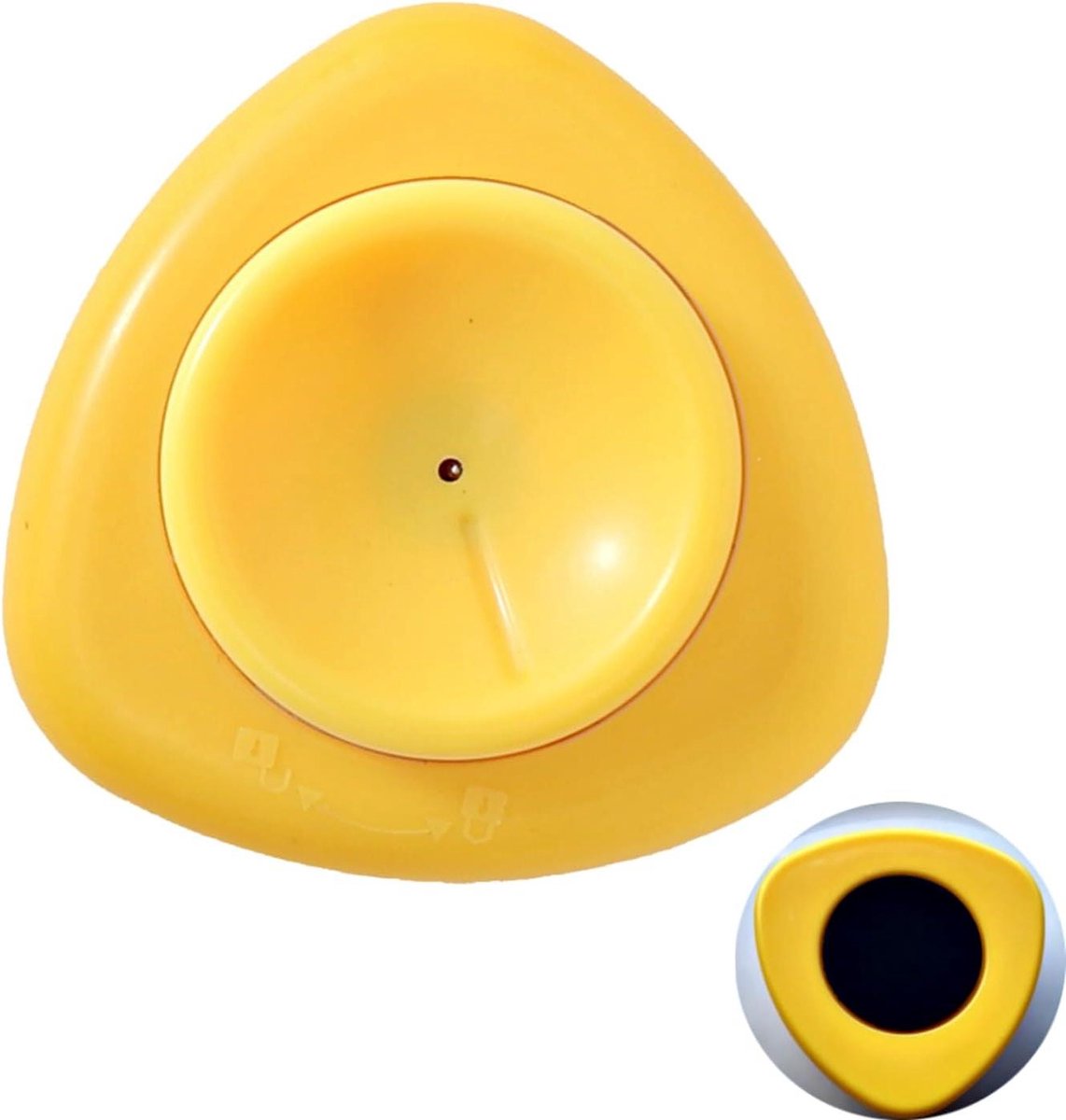 Eierpiercer - Eierprikker - Koken - Magnetische houder - 1 stuk - Geel