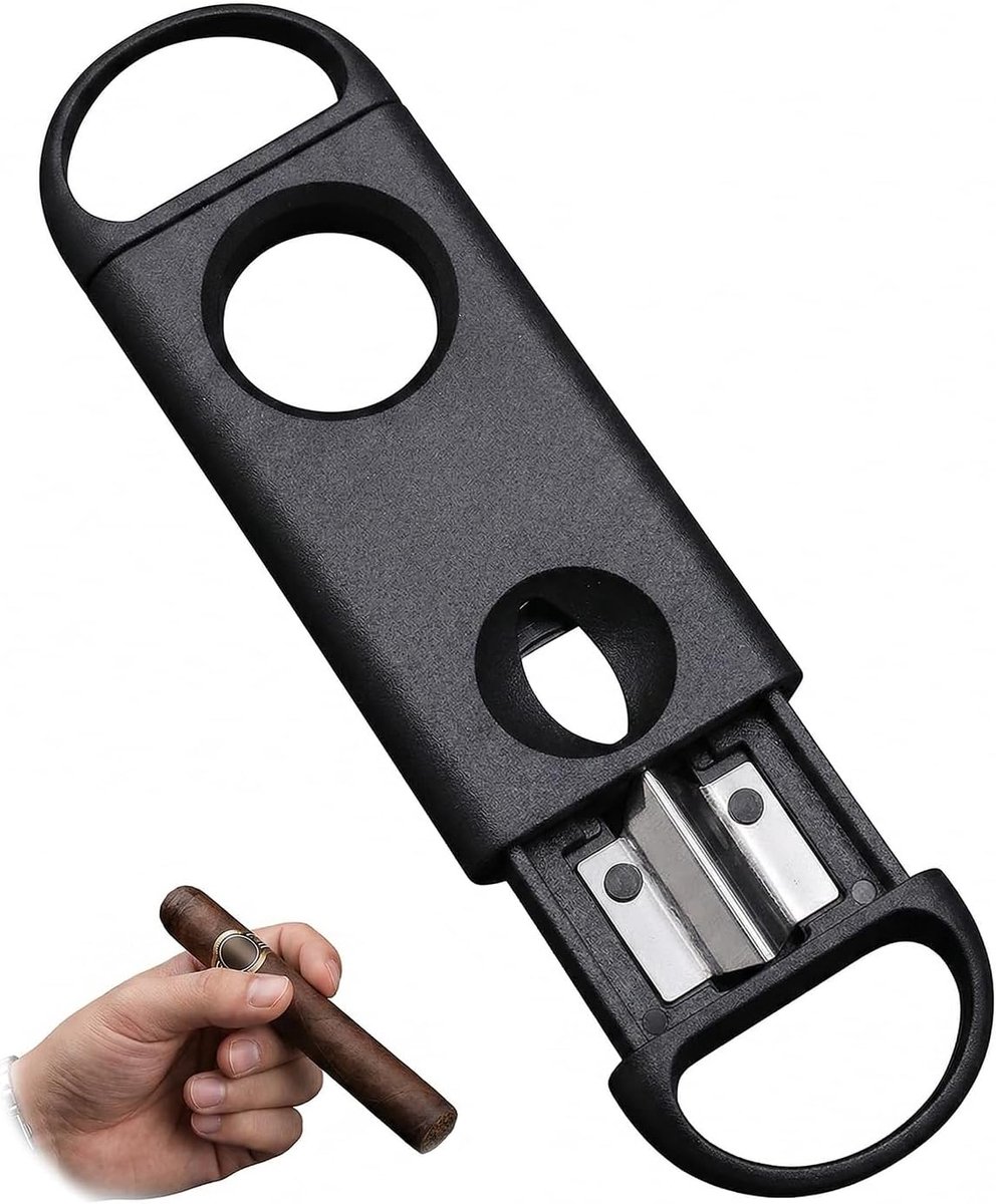 Professionele sigarensnijder met twee snijkanten, ideaal cadeau. - ShopVlot