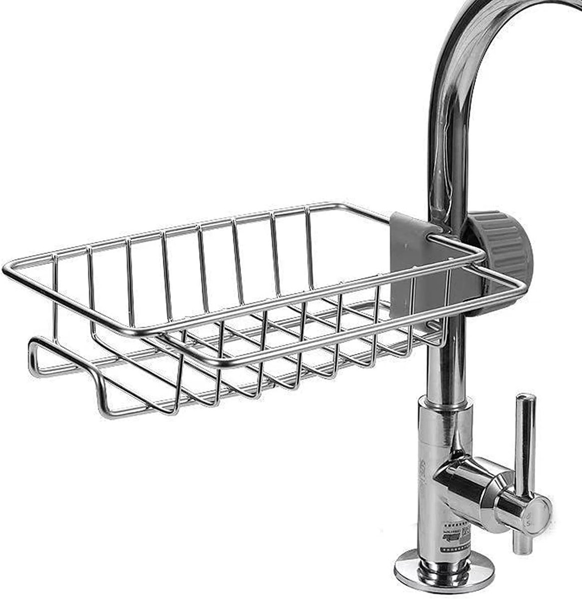 Solidchoice - 3-in-1 Sponshouder voor Keukenwasbak