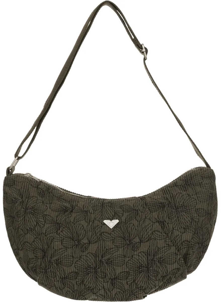 Roxy Neon Moon Print Schoudertas Groen