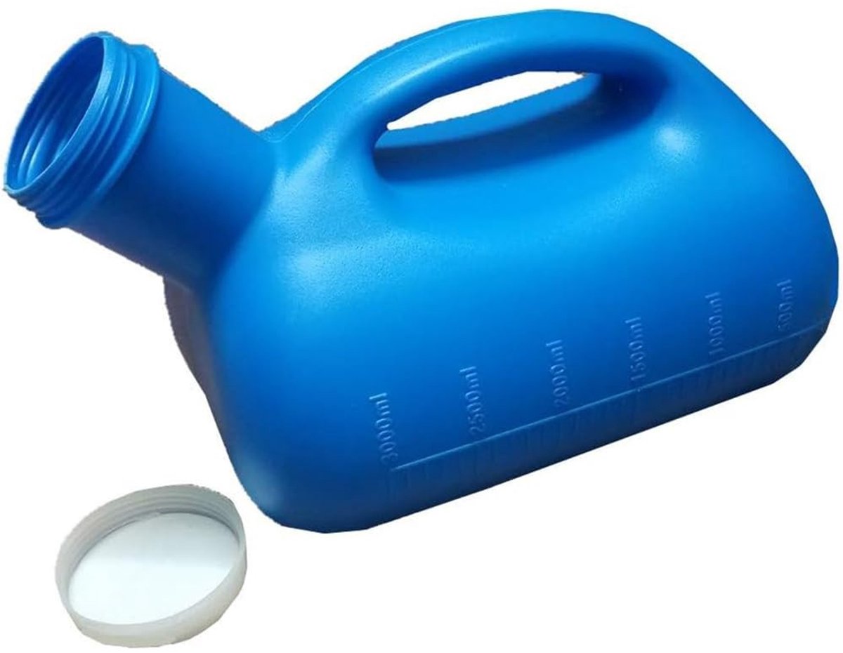 Solidchoice - Urinefles voor Mannen 3000 ml met Deksel