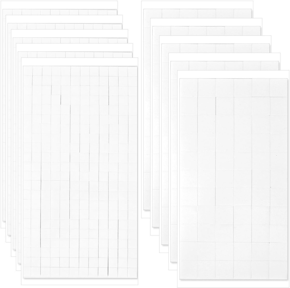 Solidchoice - 1650 Stuks Dubbelzijdige 3D-Kleefpads voor Knutselen