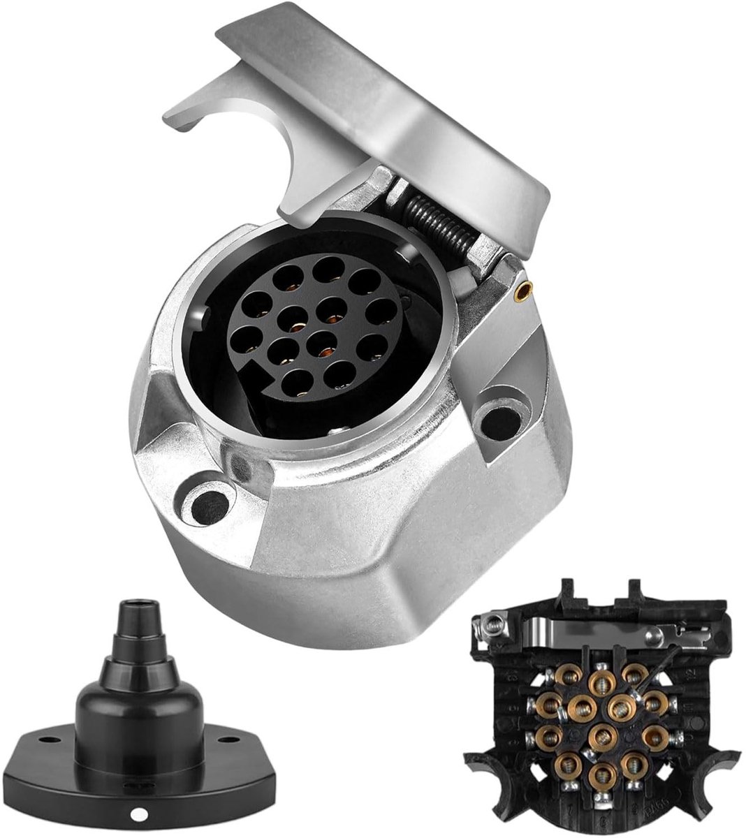 Solidchoice - 13-pins Trailer Adapter, Converteert 7 naar 13 Polig