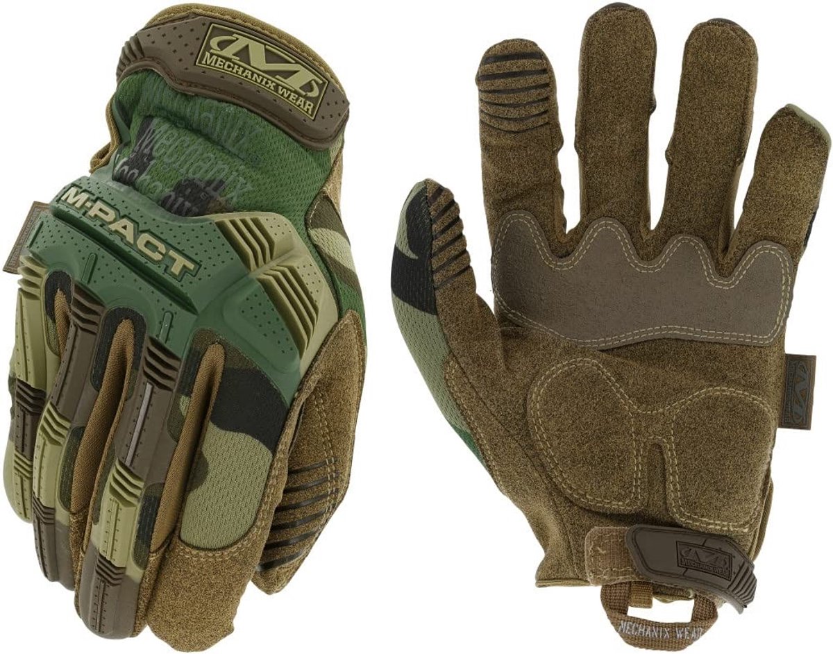Solidchoice - M-Pact® Tactische Handschoenen Woodland Camo XL