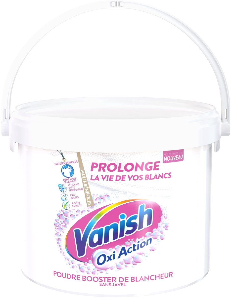 Solidchoice - Vlekkenverwijderaar Poeder voor Witte Was 2,25 kg