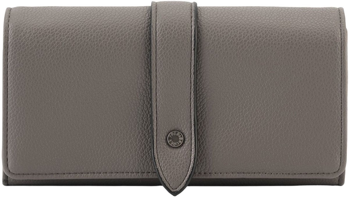 FREDsBRUDER portemonnee My Bestie Collection Flap Wallet Deep Grey grijs