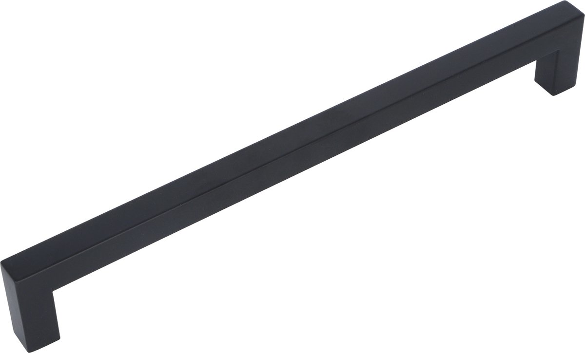 Meubelgreep Vera mat zwart 204mm - Boorafstand 192mm