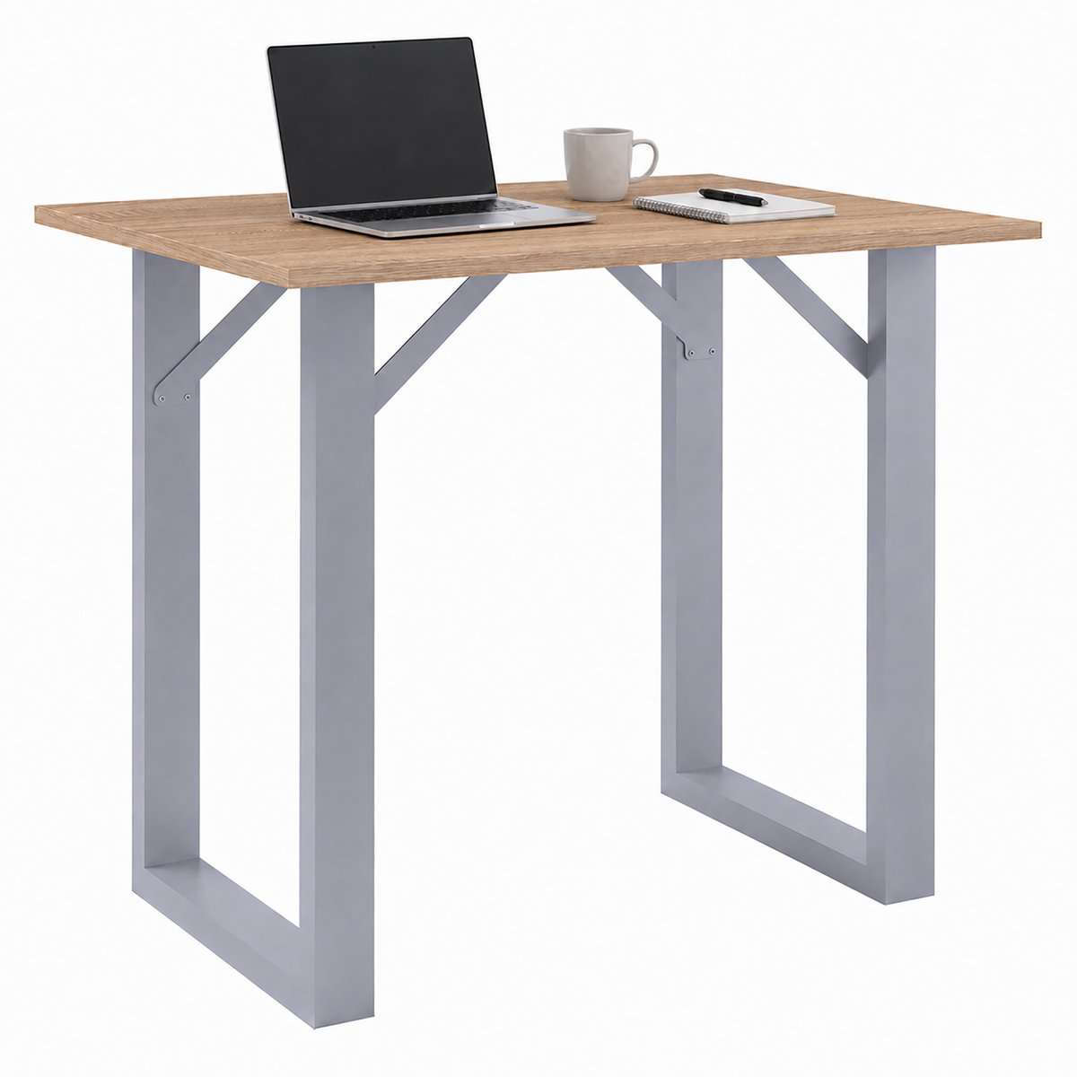 VCM Bartisch 110x80 cm, Tresen, Stehtisch, hoher Tisch, Bartresen, Hochtisch - Xona