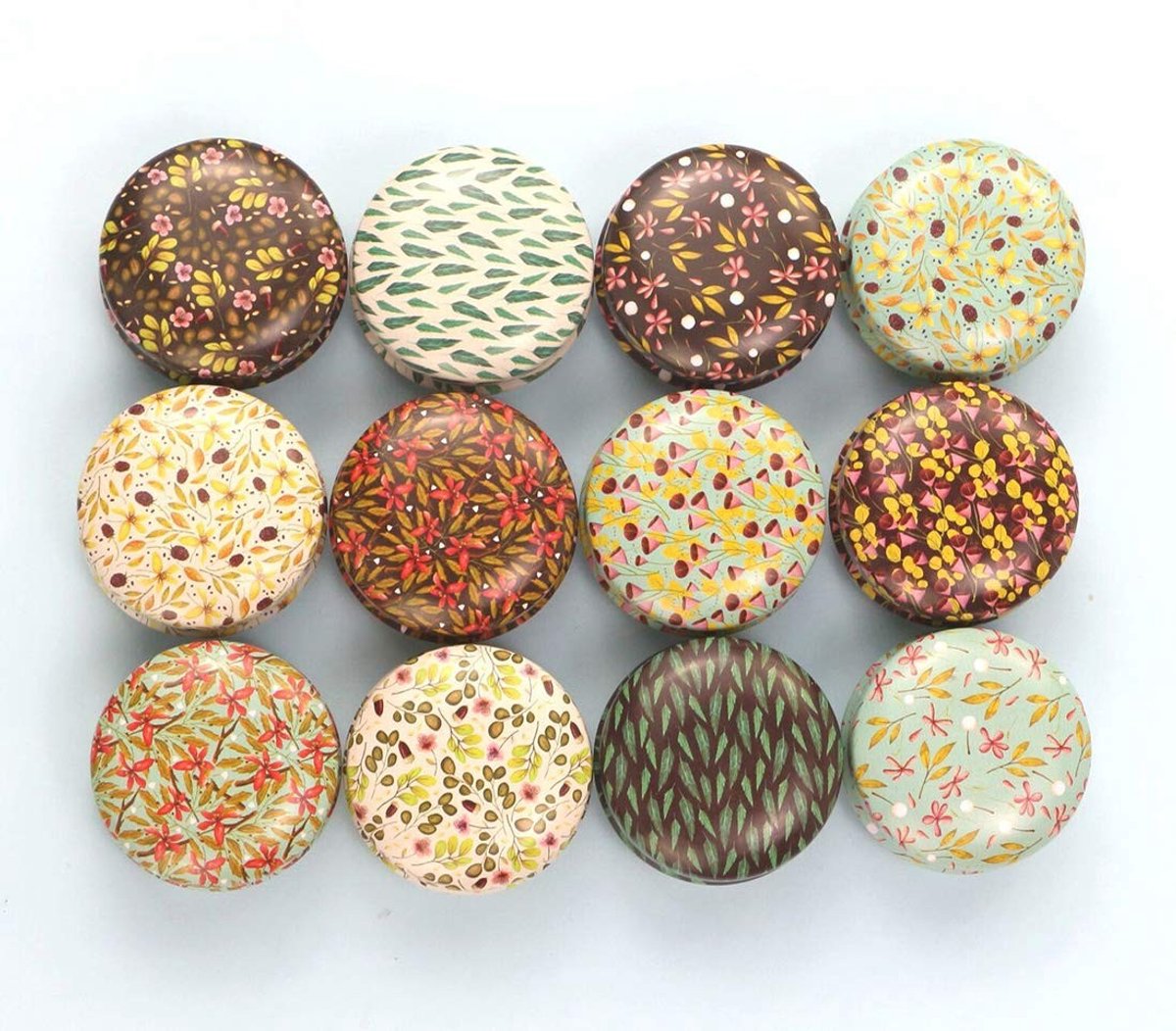 Solidchoice - 12 Stuks Lege Tinplate Dozen voor Cadeaus en Opslag