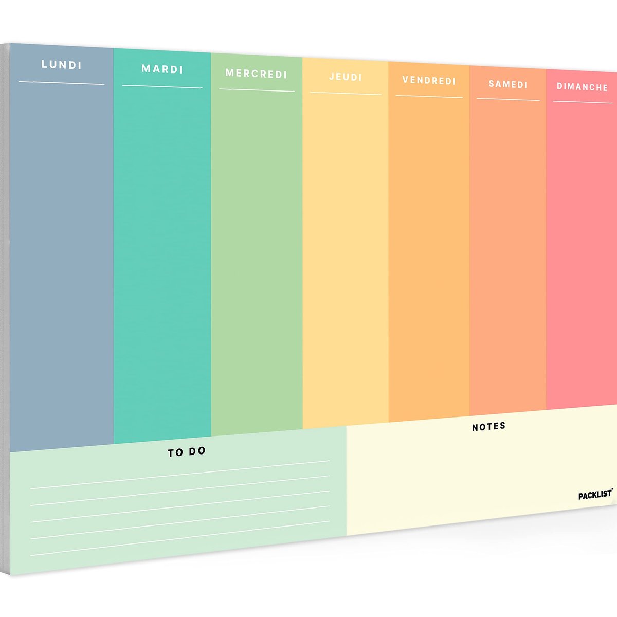 Solidchoice - A4 Bureau Weekplanner Minimalista