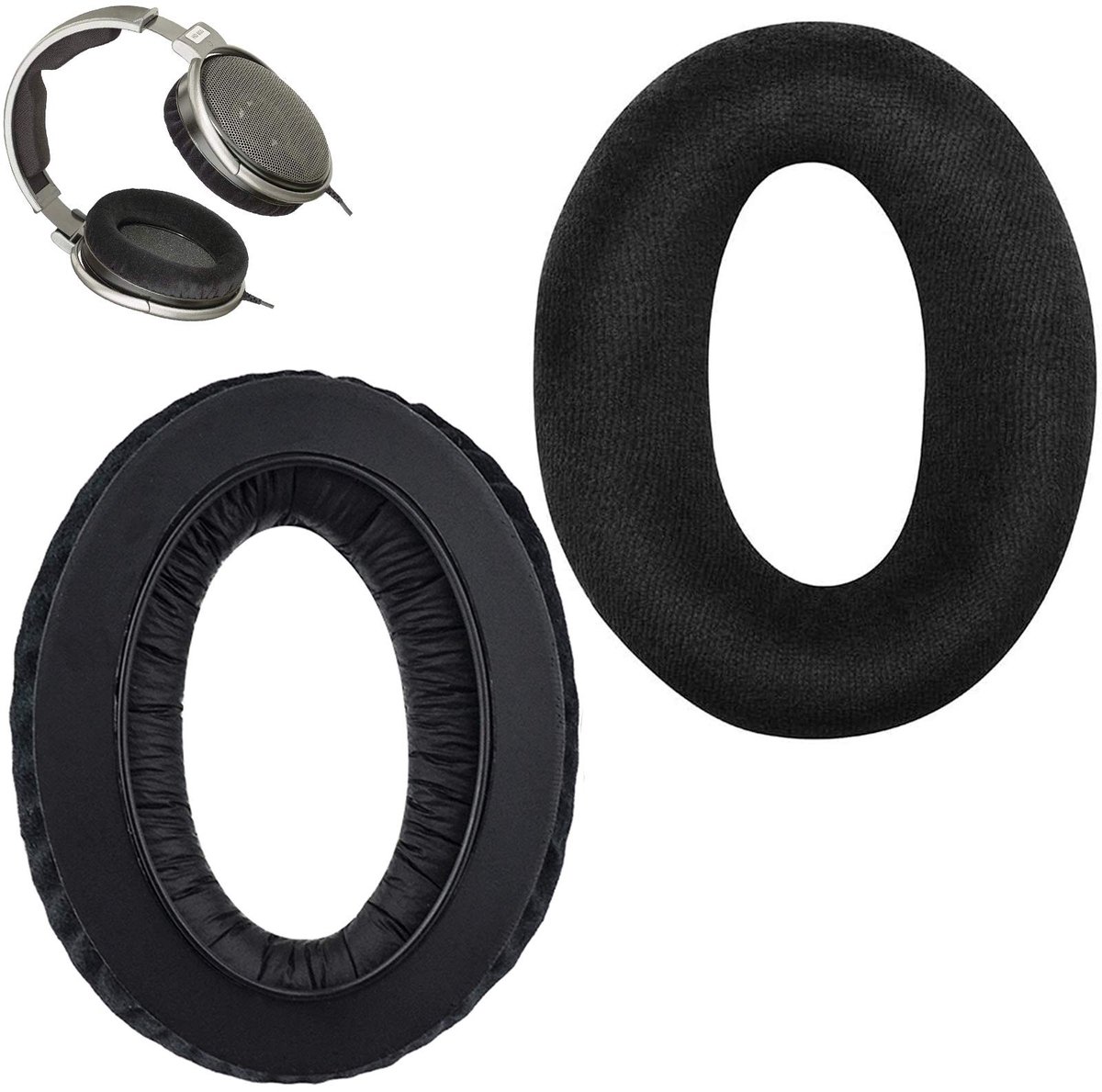 Solidchoice - Oorkussens voor Sennheiser HD 650 en HD 600 Hoofdtelefoons