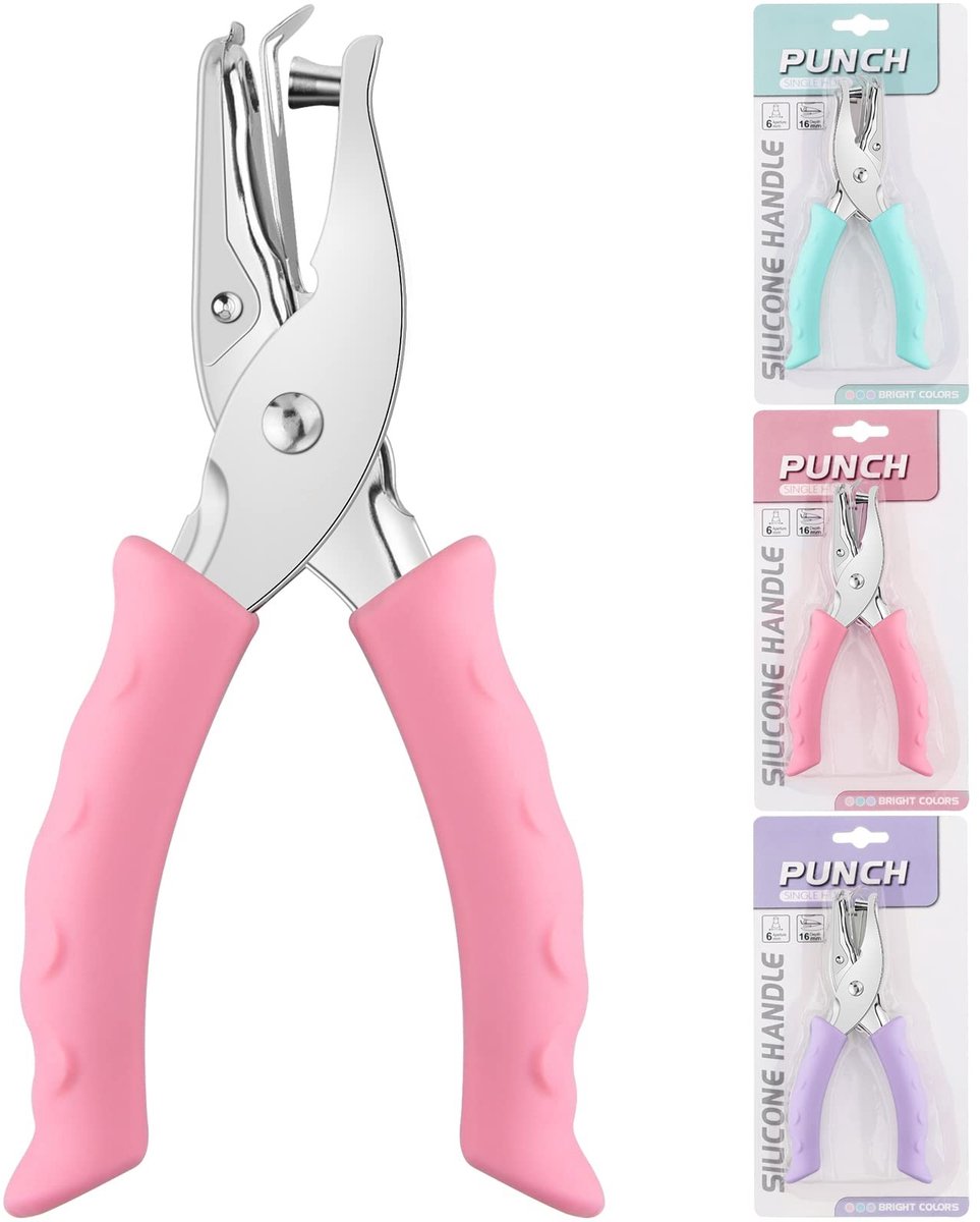 Solidchoice - Handmatige Papierperforator voor Tags en DIY Klussen