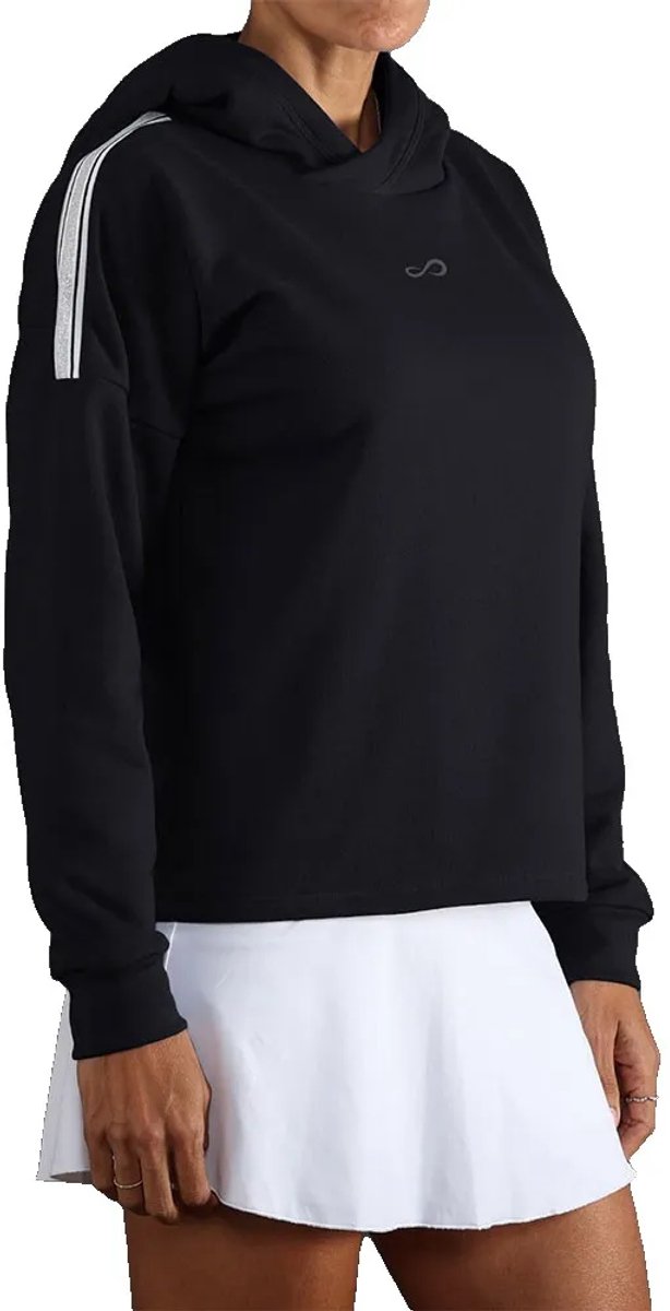 Endless Gloss Hoodie Zwart S Vrouw