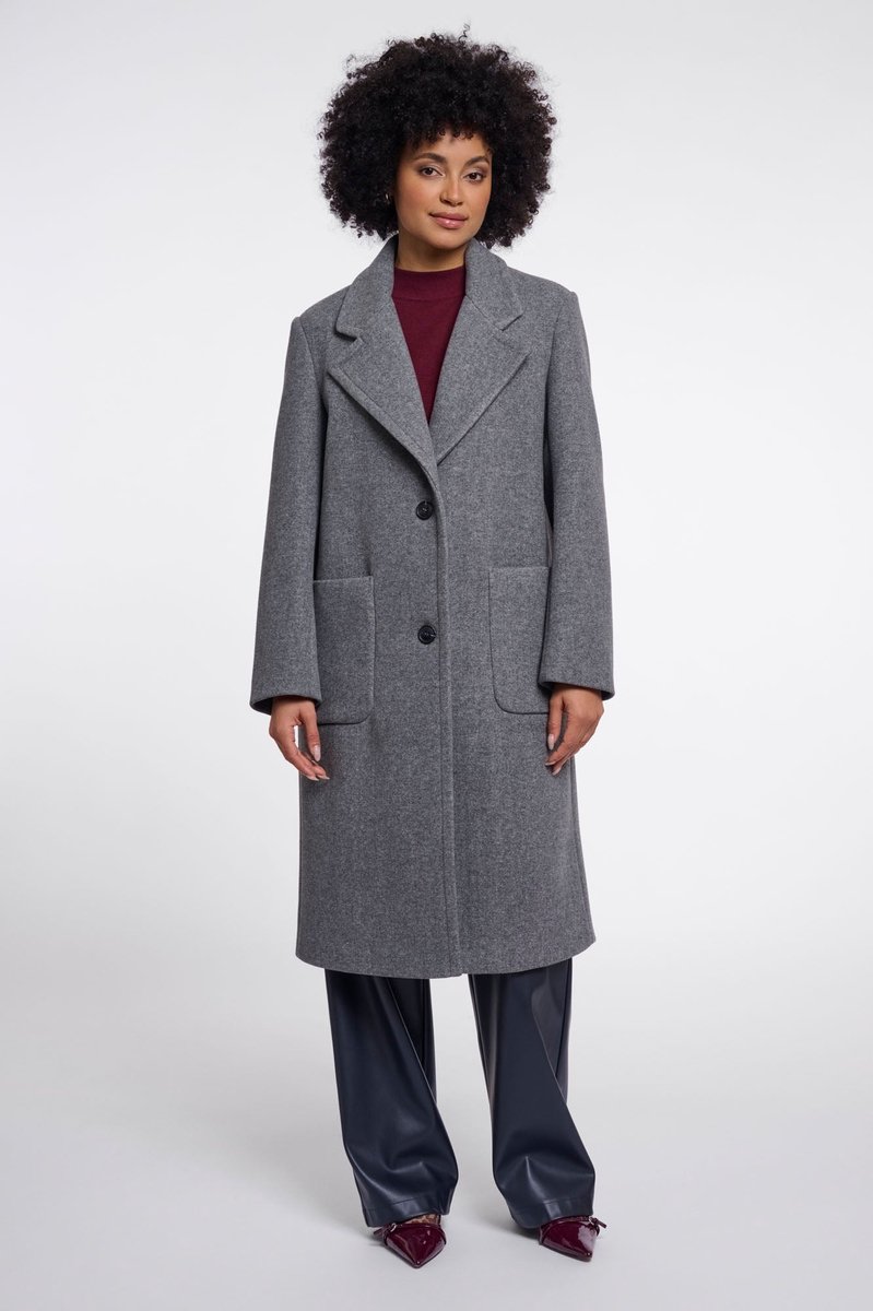 Rino & Pelle Jassen - Cecile coat - Grijs