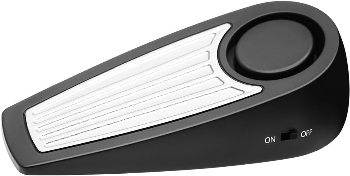 Solidchoice - Draagbare Deurstopper met Veiligheidsalarm tot 130dB