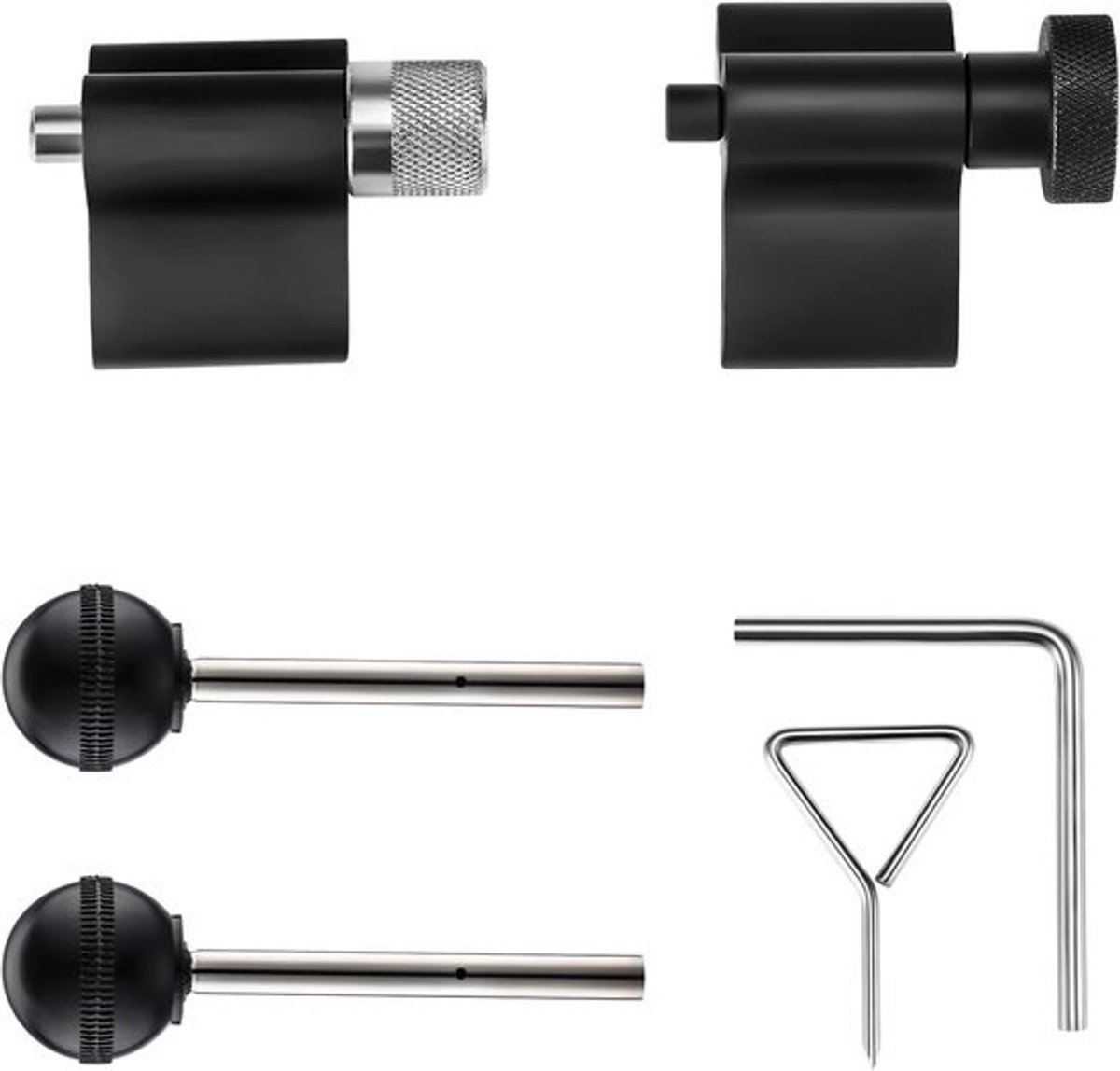 6-delige Timingriem Verstelgereedschap voor Motorreparatie, Geschikt voor Ford en VAG Motoren 1.2-2.0 SDI/TDI, Inclusief Locking Tool en Accessoires