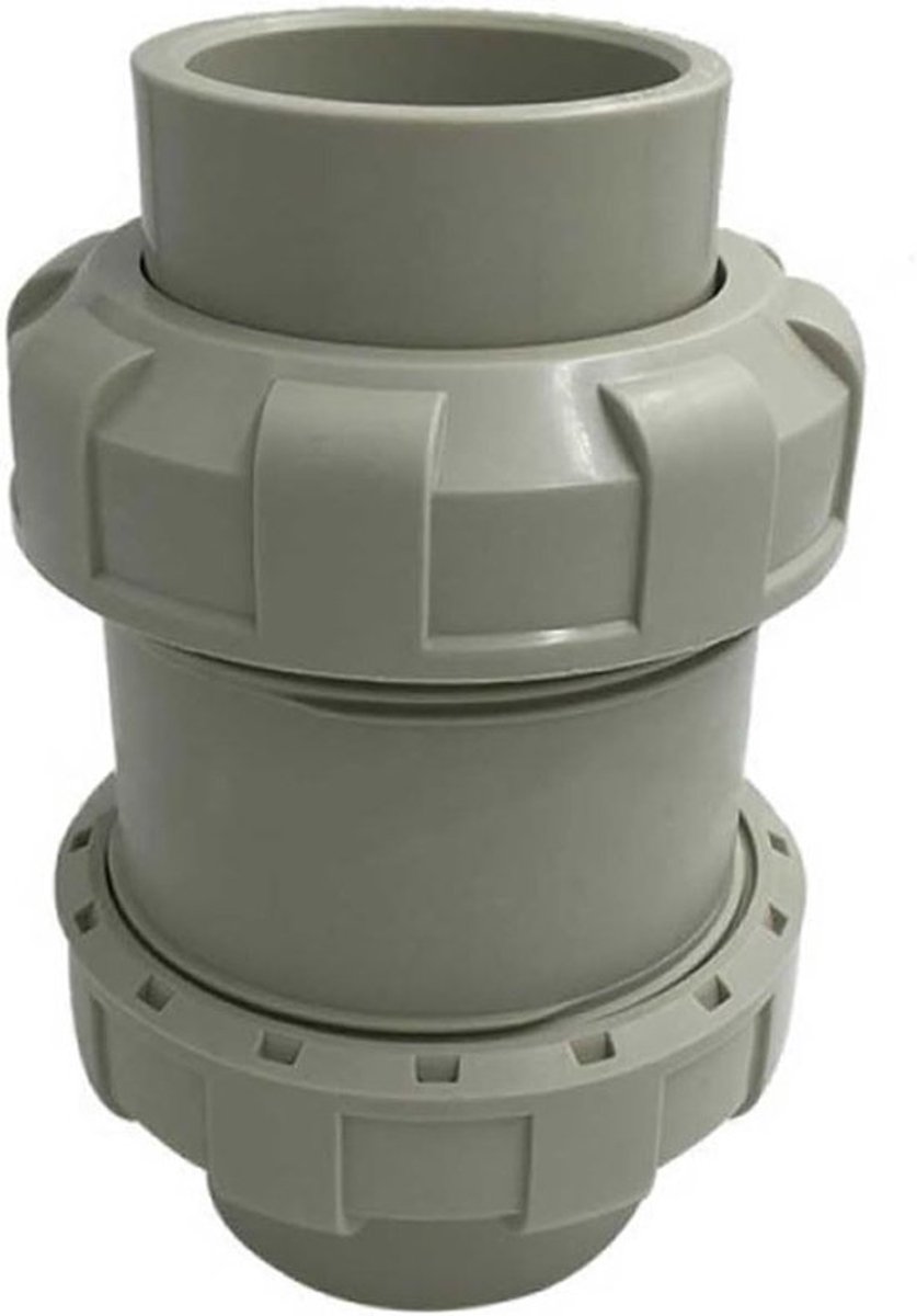 Niet-terugslagklep 40 mm in-line voor Grijs Water - Lekbescherming voor Wasmachine en Vaatwasser, Betrouwbare Waterafvoer en Duurzaam Ontwerp