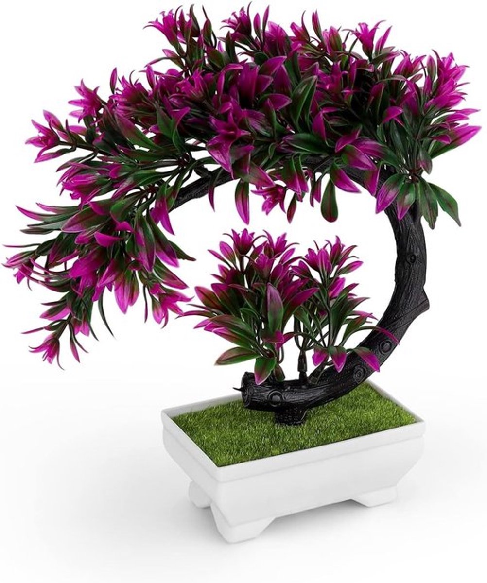Decoratieve Kunst Bonsai Boom voor Binnen - Natuurlijke Vermoeidheid Verlichten, Perfect voor Balkon, Tuin en Kantoor Ornaments