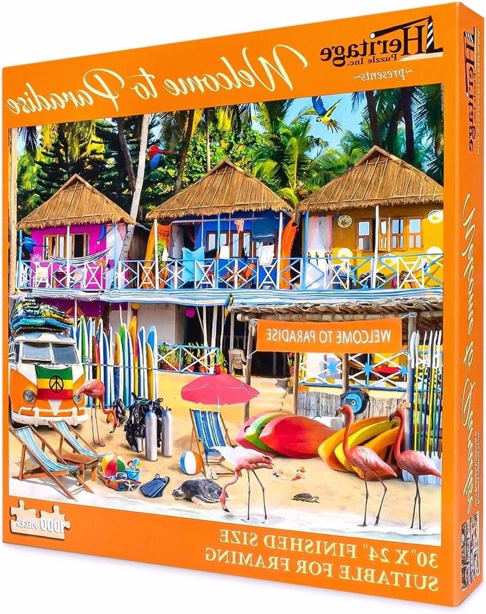 Puzzel - Legpuzzel - Ontspanning - Gedetailleerd - 76 x 61 cm - Meerkleurig
