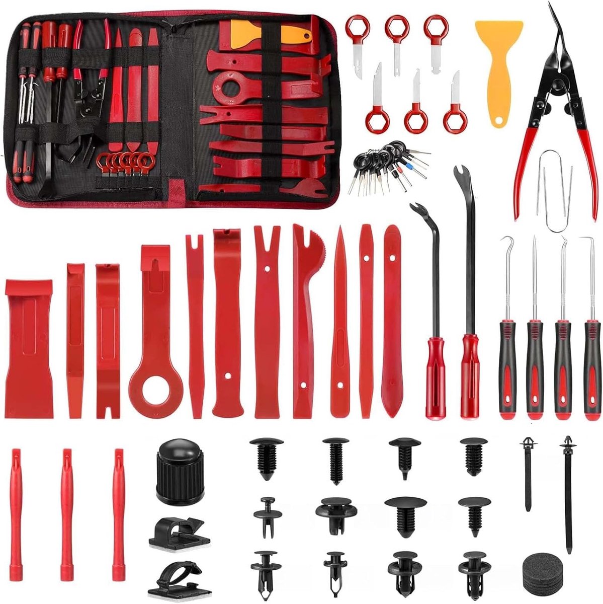 330 stuks sierlijstwiggen, bekledinggereedschap, demontagegereedschap, hendelgereedschap, kunststof wiggen - ShopVlot