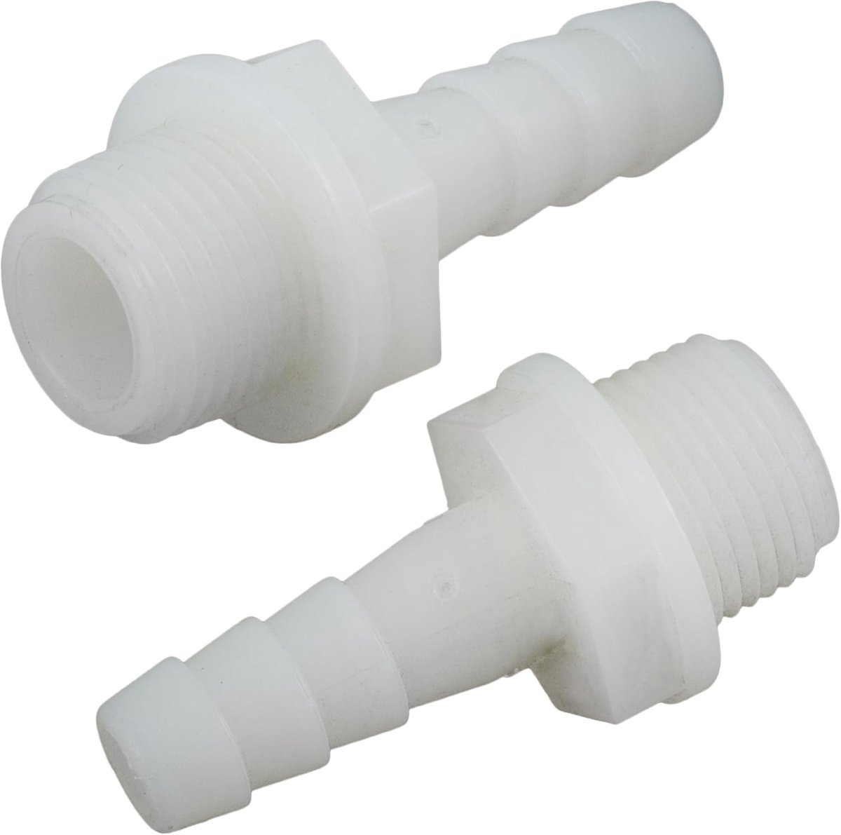 AERZETIX - C75001 - Set of 2 straight male connectors, straight, 3/8 inch x Ø 10 mm, male thread, adapter, irrigation - ShopVlot