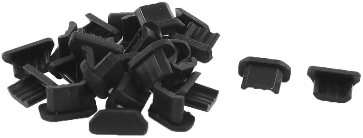 Solidchoice - Set van 25 Micro USB Poort Dustproof Covers