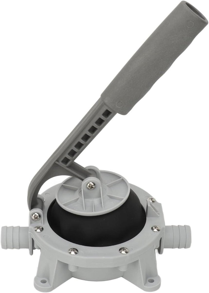 Handmatige Lenspomp - Waterpomp Boot - Water Afvoeren - Sterke Zuigkracht - 720 GPH - Grijs