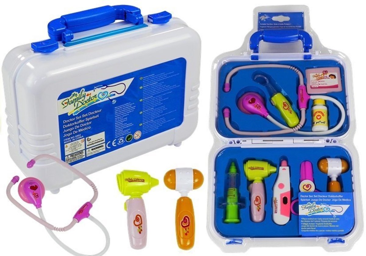 Kinderartsenset in draagtas