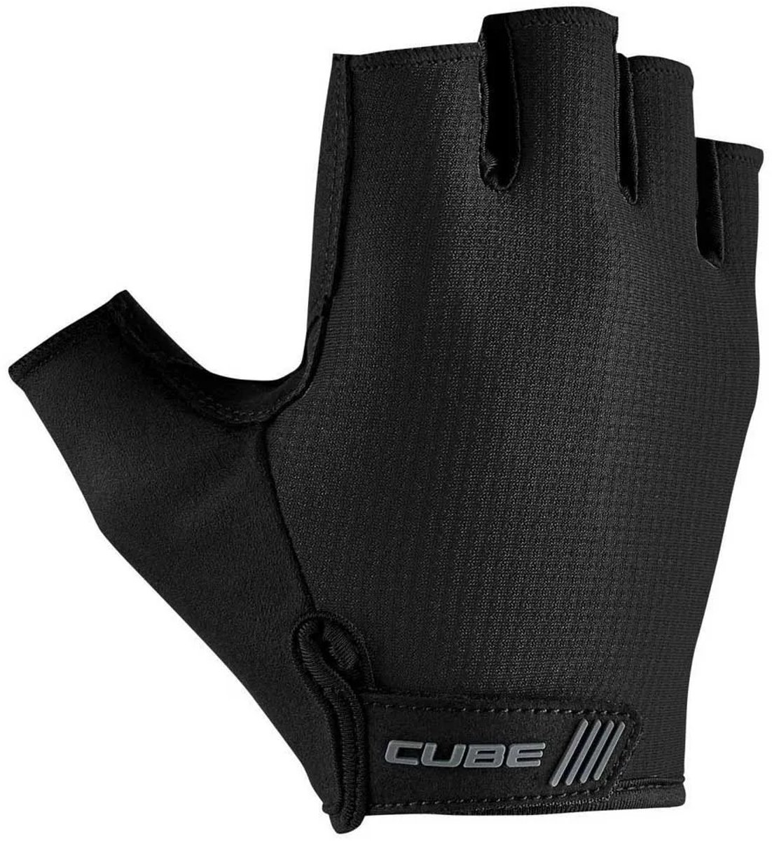 CUBE GLOVES NF ERGONOMICS GEL SHORT FINGER BLACK