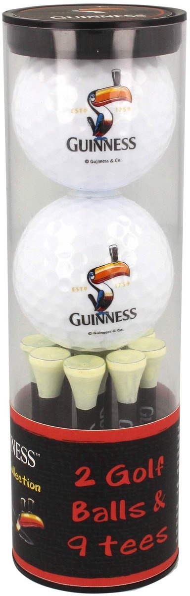 Solidchoice - Golf Cadeauset met Golfballen en Tees
